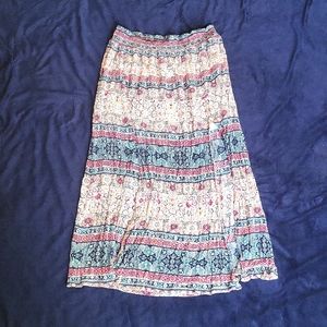 GUC Beautiful Long Skirt in Rayon and Polyester from Maurices